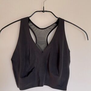True & Co black racerback bralette (Medium)